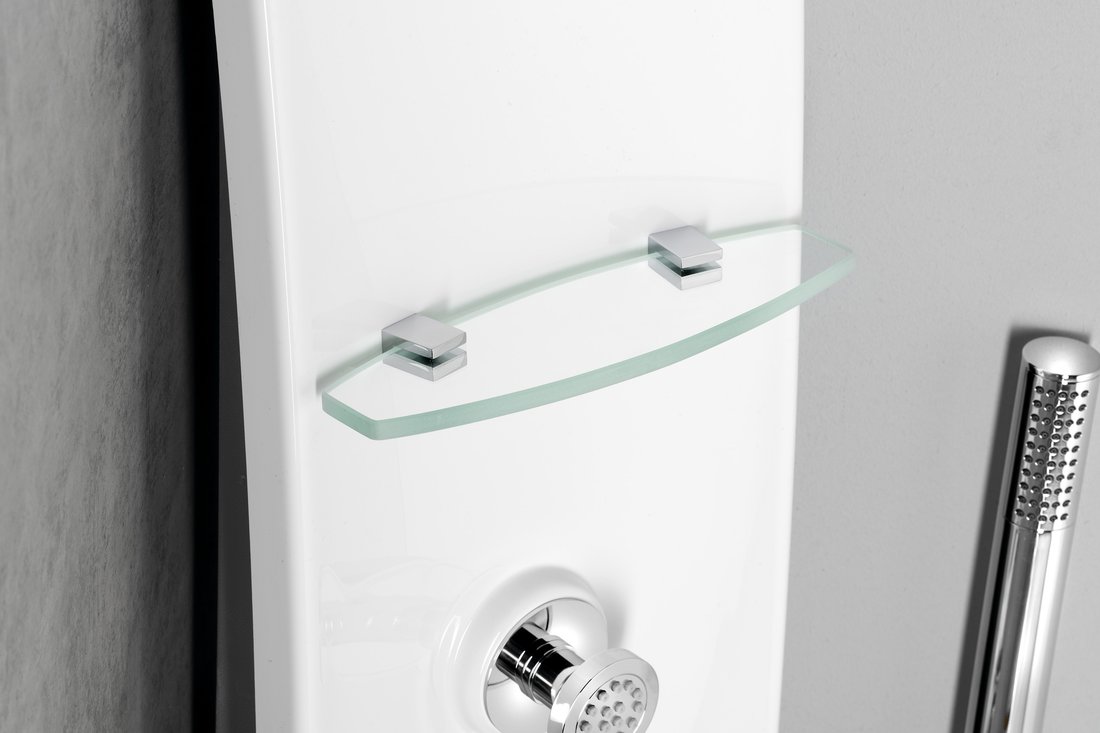 Polysan Luk douchepaneel 130x25cm wit
