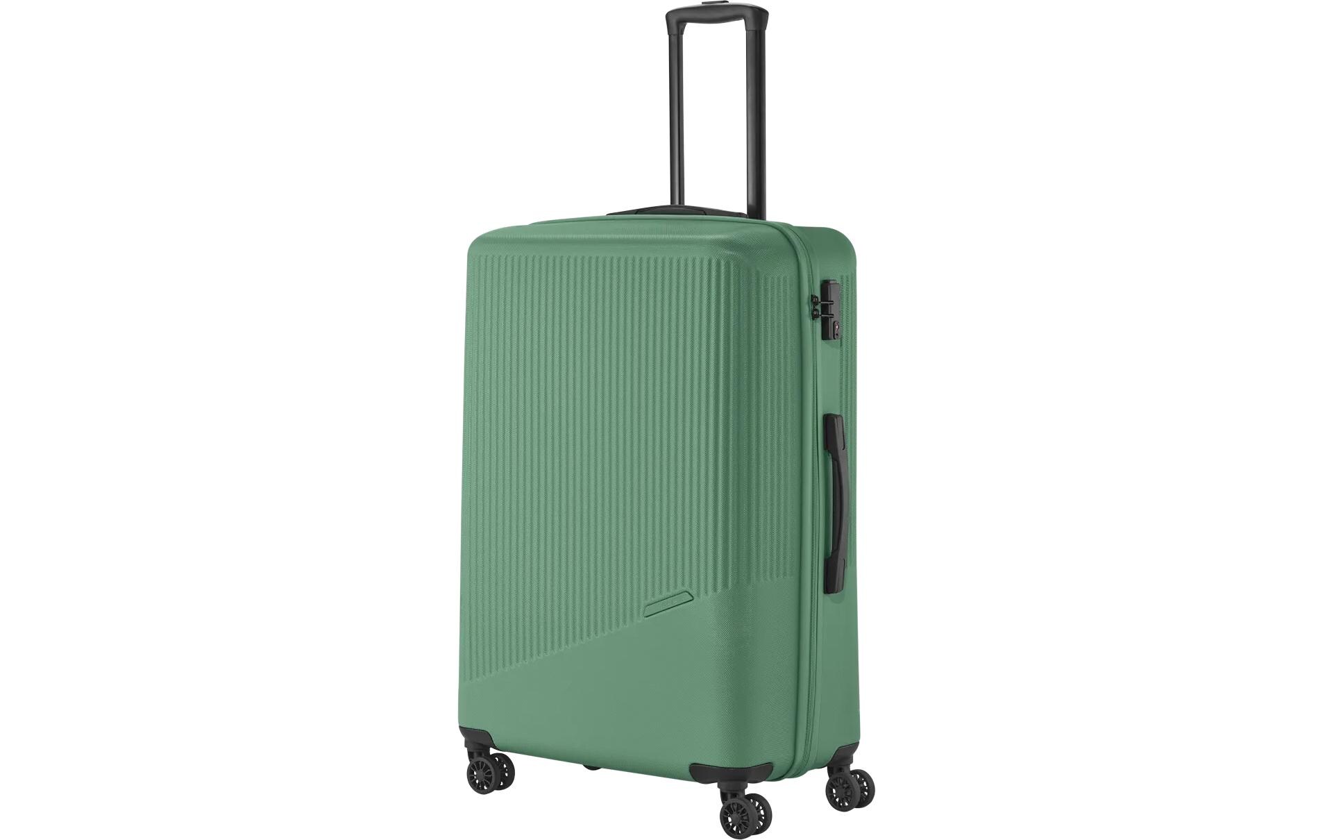 Reisekoffer BALI Trolley L Grün4-Rollen Hartschalenkoffer