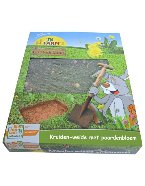 Jr Farm Kruidenweide Paardenbloem - Ruwvoer - 23.5x30x5 cm 750 g