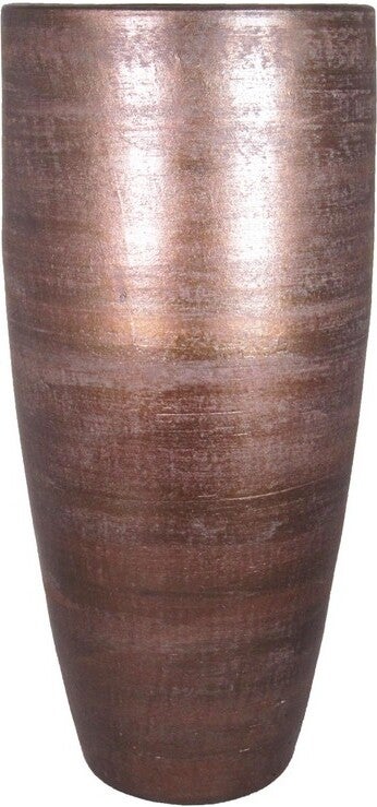 Bela Arte bloempot Moura koper D 32 H 70 cm