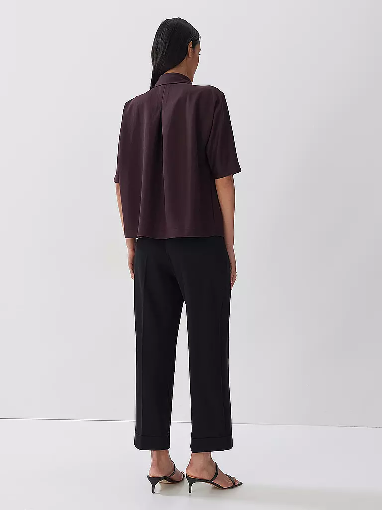 SOMEDAY Bluse ZUNYA DETAIL lila