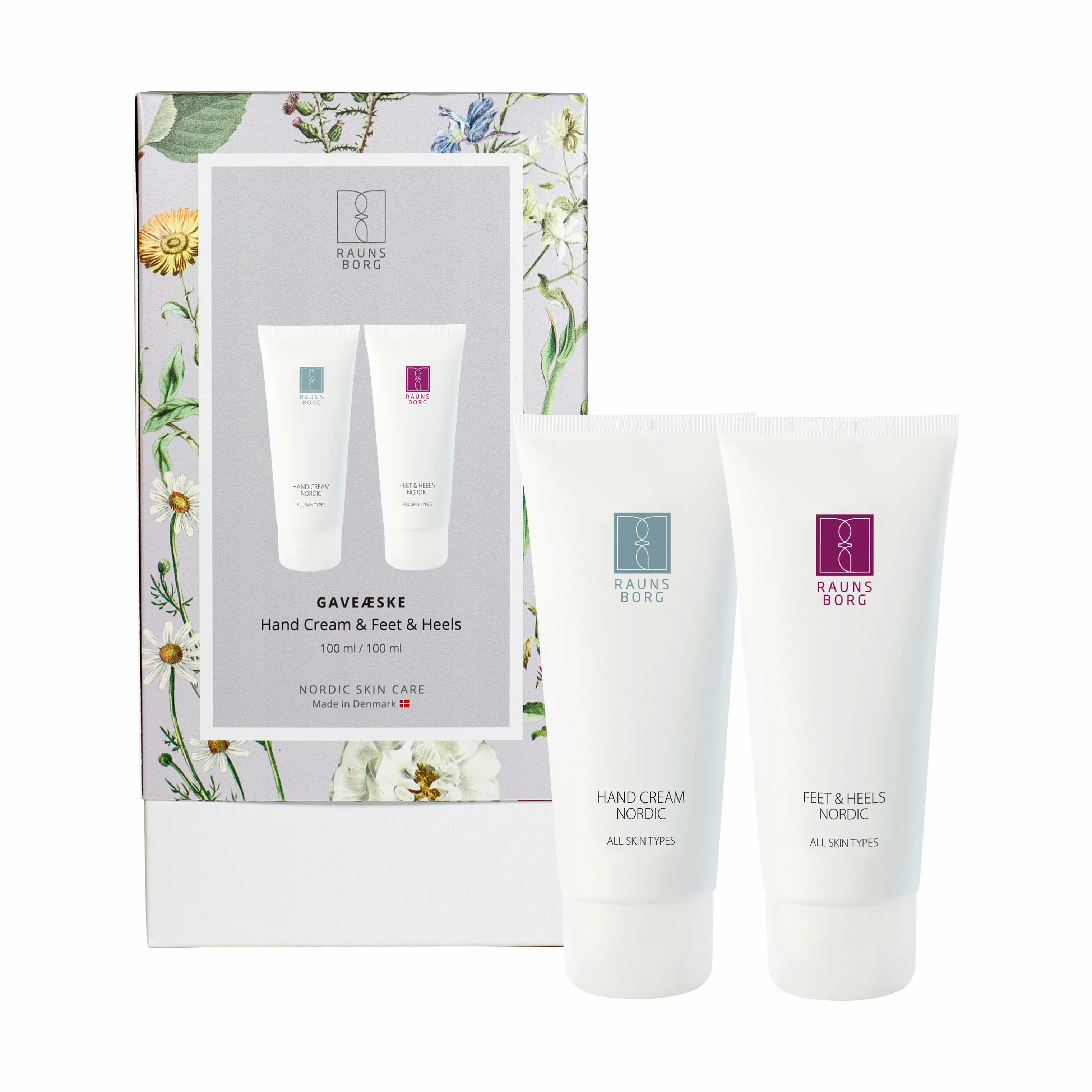 Raunsborg Nordic Hand Cream & Feet & Heels Gavesæt