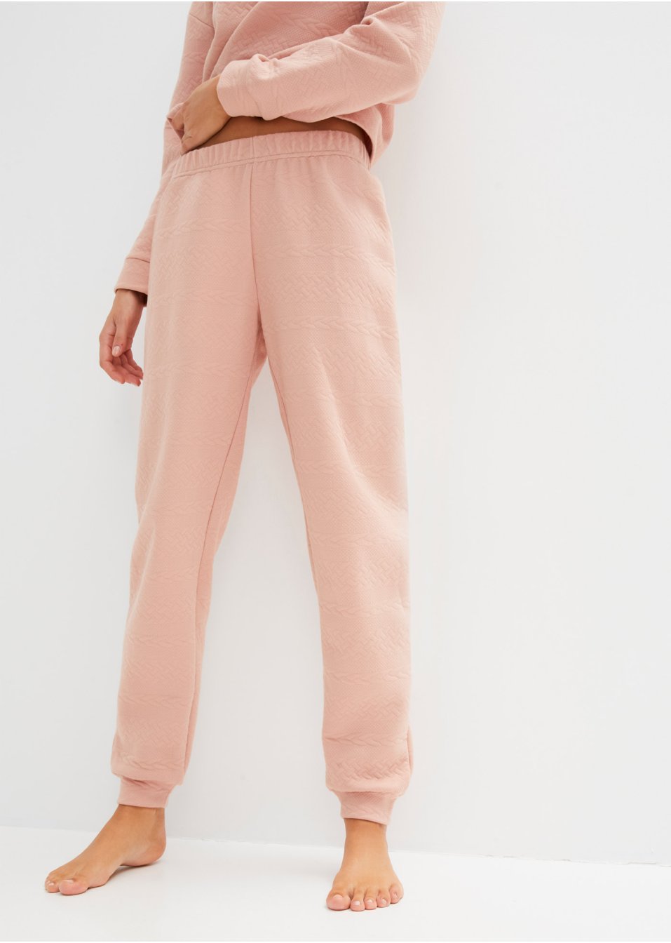 Pantalon thermo aspect maille