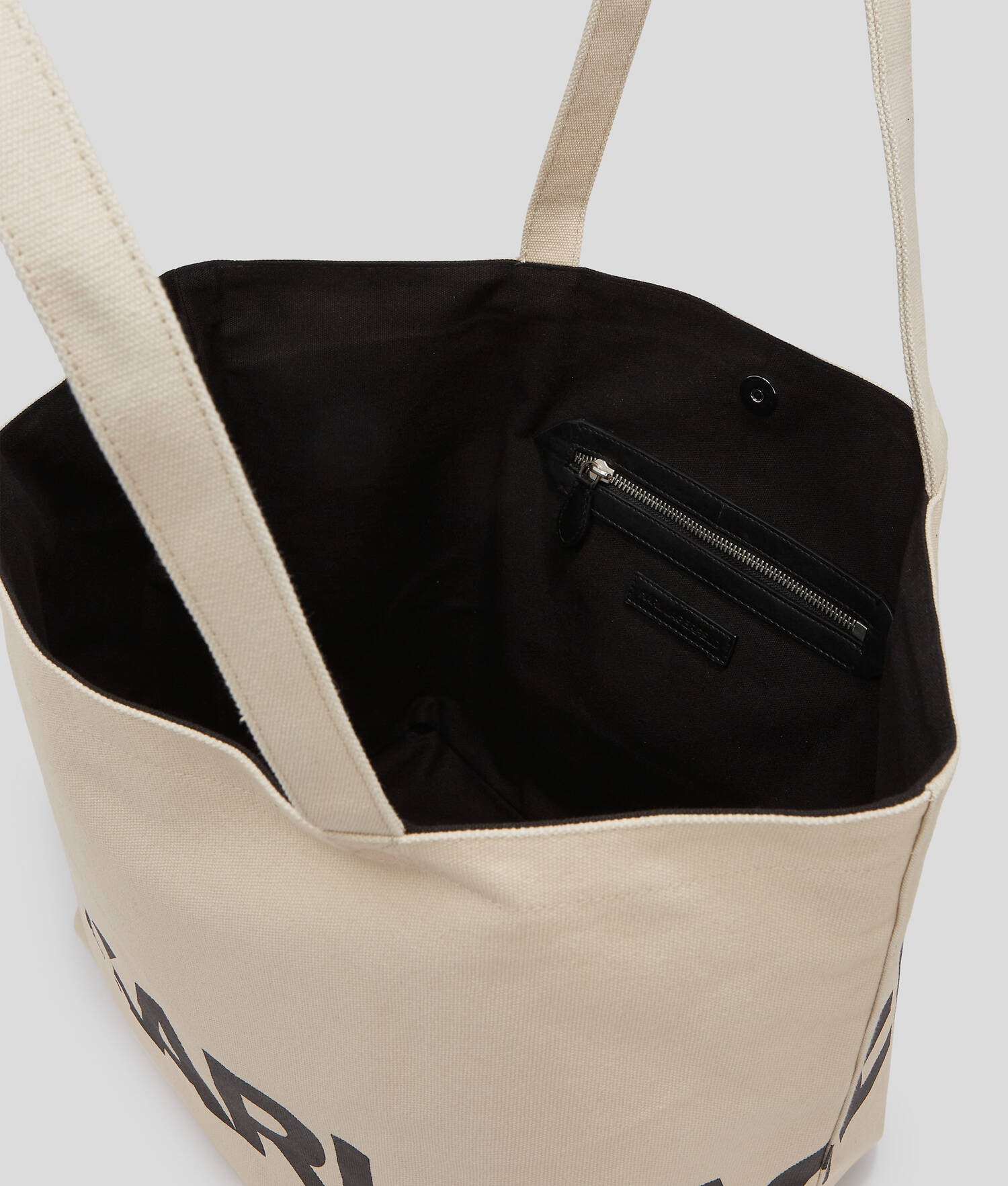 CABAS AVEC LOGO K/ESSENTIAL OVERSIZE - Ciment