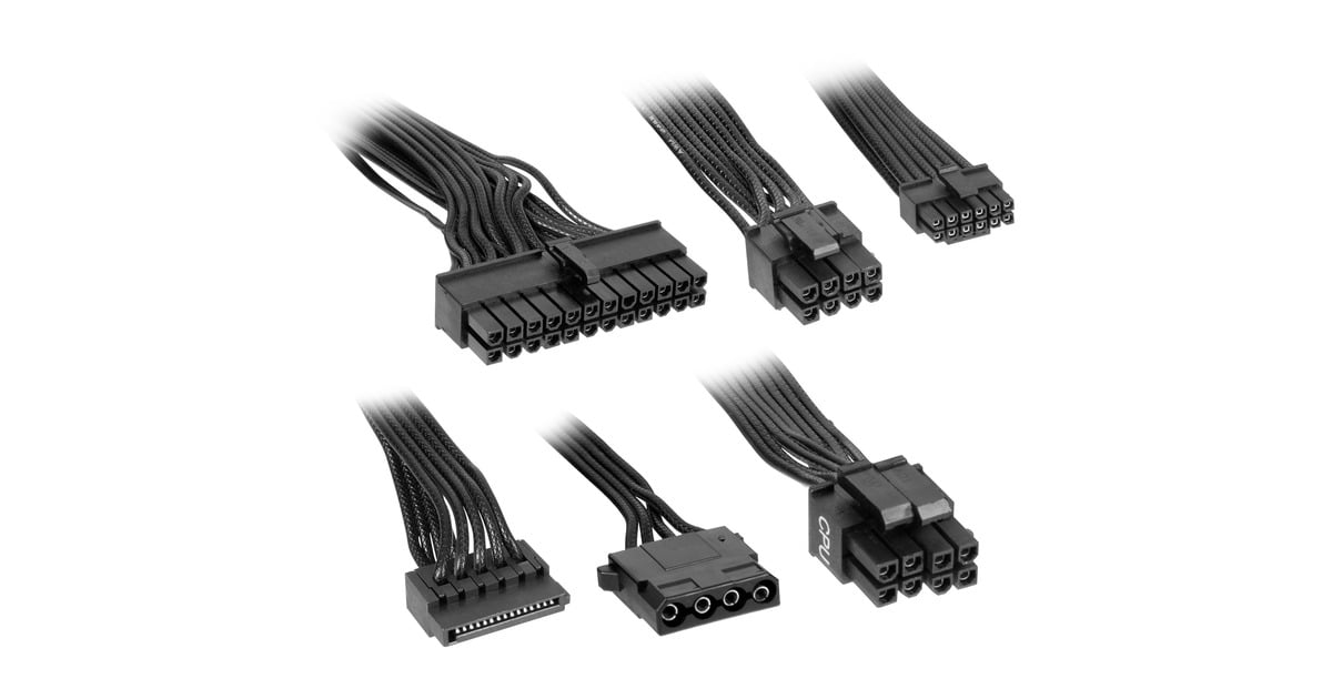 SharkoonRebel P15 850 watt voeding   (Zwart, 1x 12V-2x6, 4x PCIe)