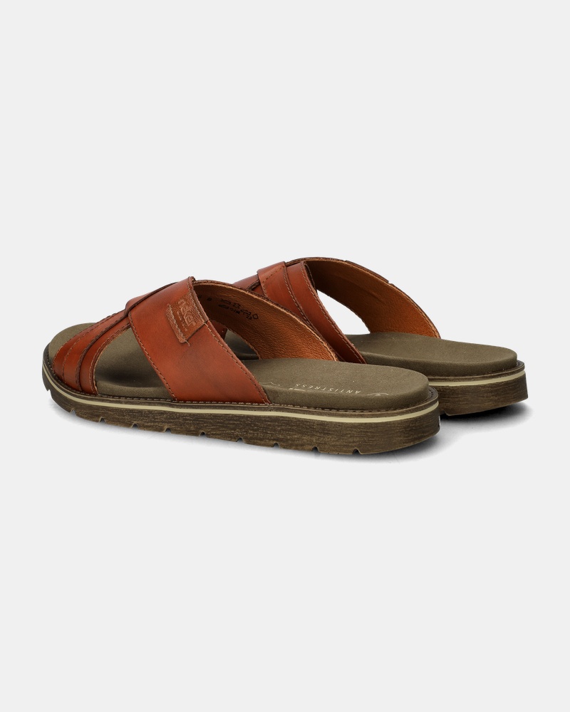 Rieker Slippers  - cognac