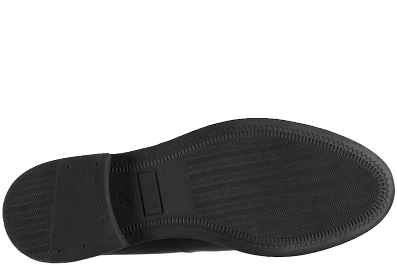 COPENHAGEN SHOES STEPHANIE STØVLE I SORT GLAT SKIND