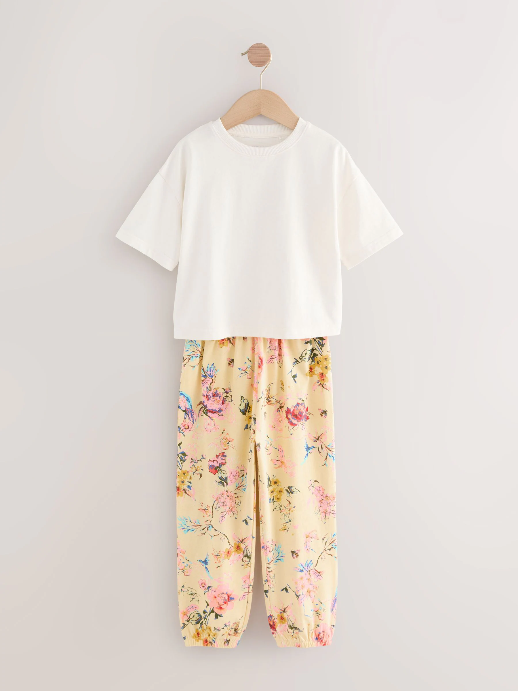 Roze/blauw - Verpakking van 3 pyjama's met joggingbroek (3 - 16 jr)