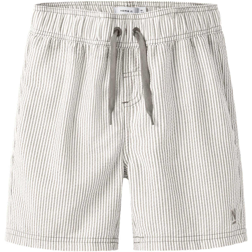 Køb Name It Chateau Gray Nkmzackary Swim Shorts