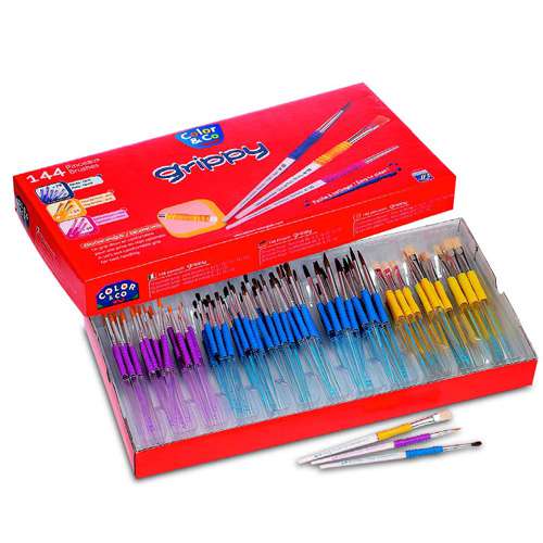 LEFRANC & BOURGEOIS Grippy-Pinsel im Set Kinder-Pinsel