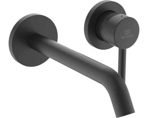 Ideal Standard inbouw wastafelmengkraan CERALINE zijdezwart mat zonder inbouwsokkel A6938XG