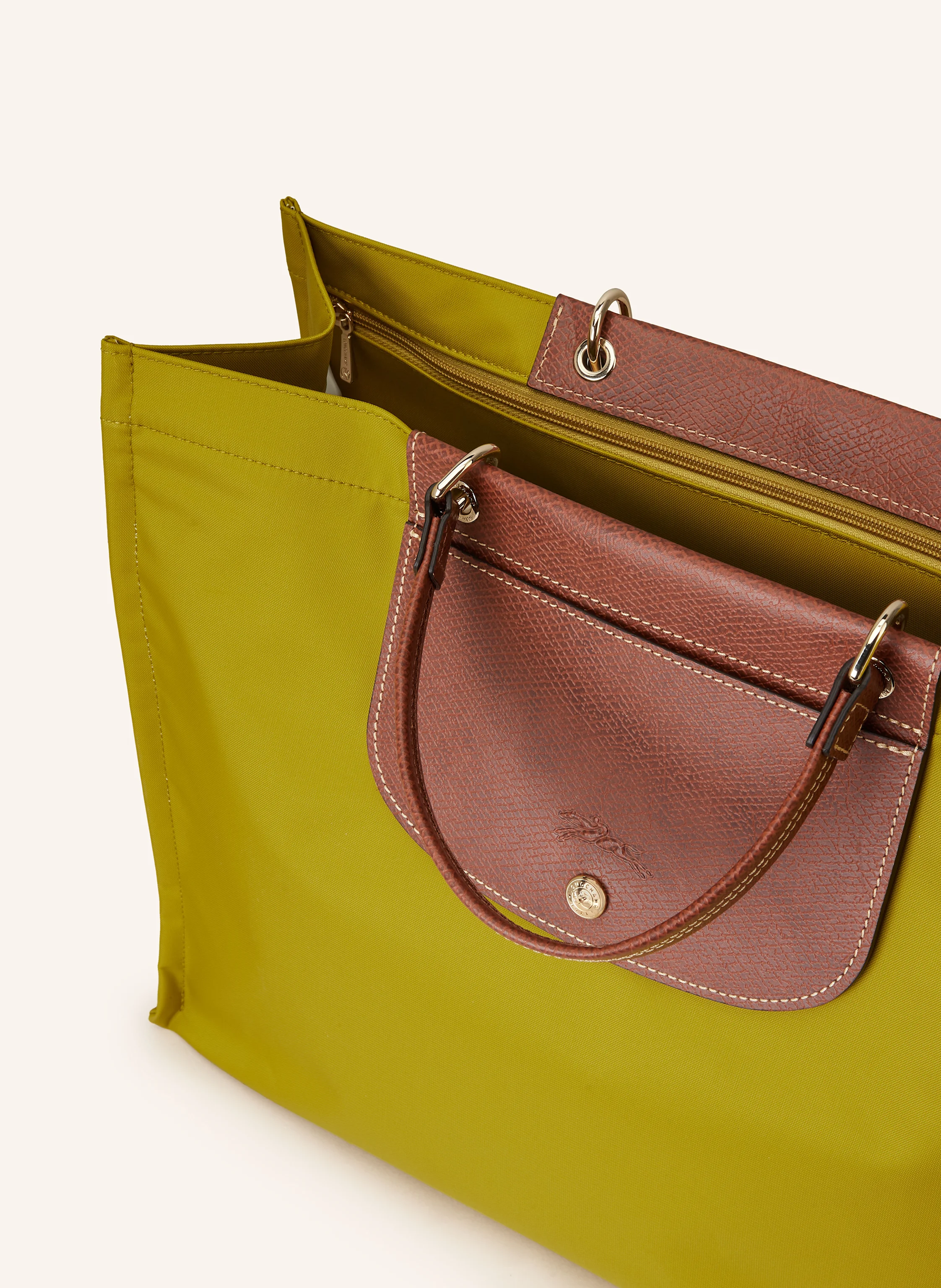LONGCHAMP Shopper CABAS CANVAS TOTE BAG L