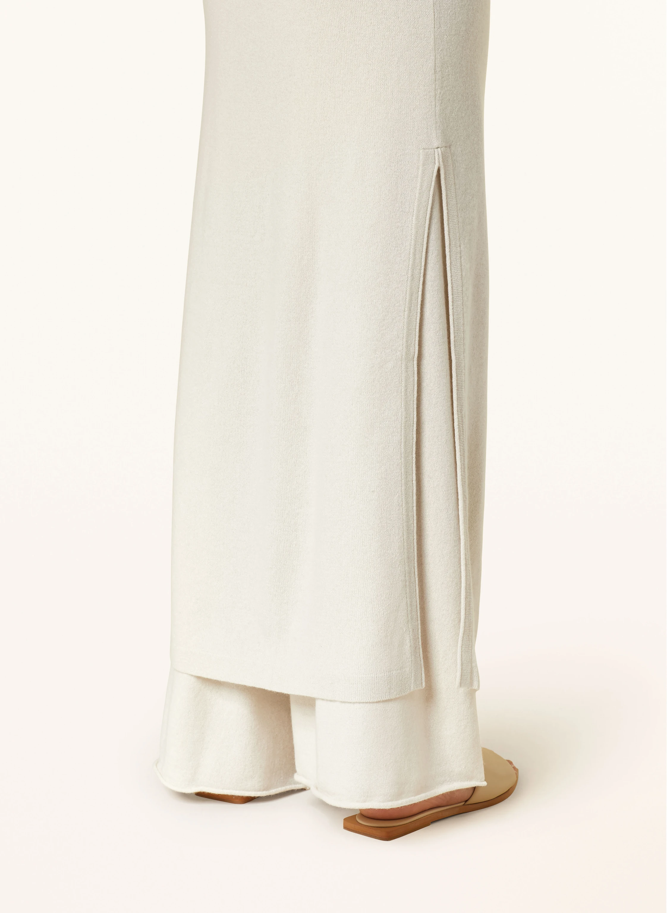 LISA YANG Strickkleid aus Cashmere mit Glitzergarn