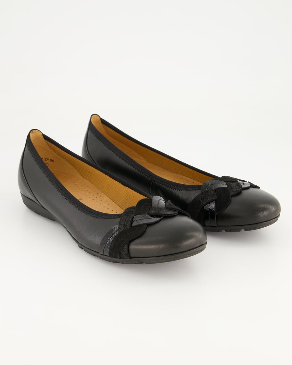Gabor 44.160.27 Ballerinas in Schwarz