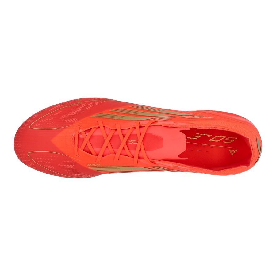adidas F50 Elite FG Two Horizons - Rouge/Doré/Rouge ÉDITION LIMITÉE
