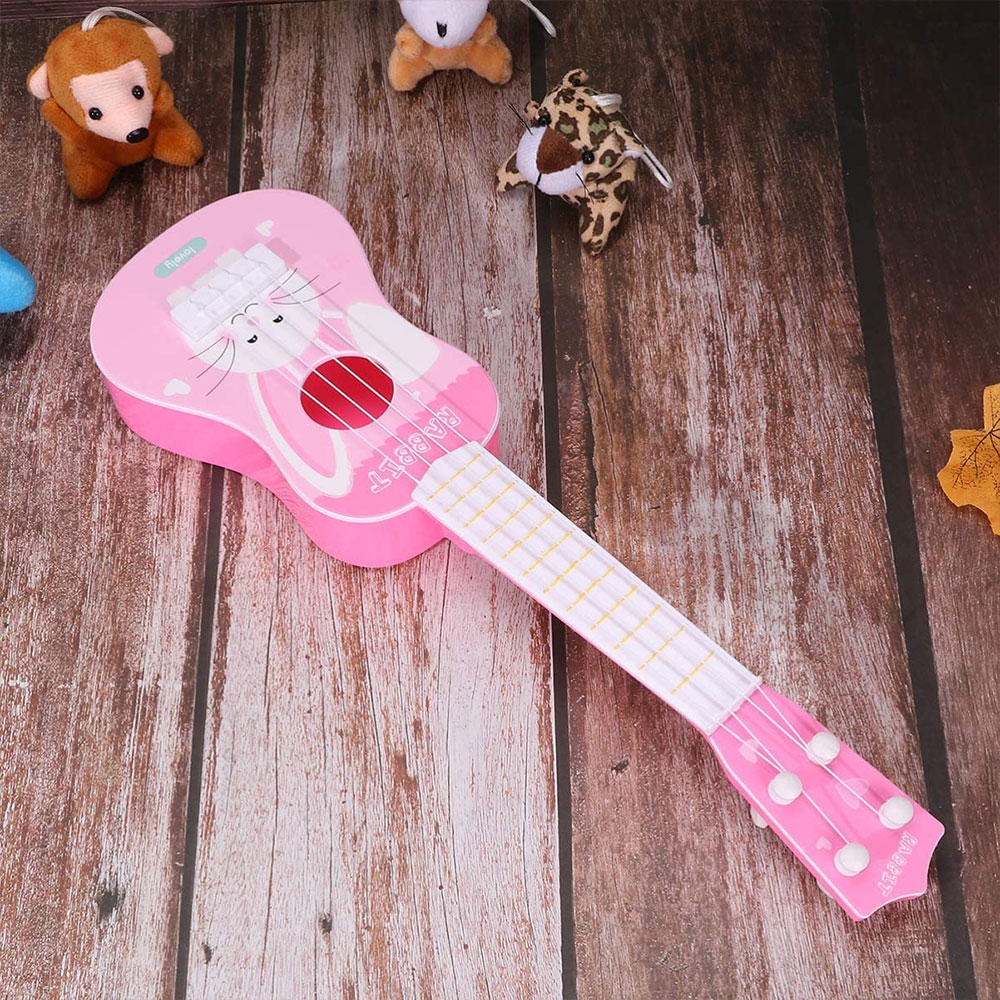 (36cm) Spielzeug Ukulele Kinder Gitarre Musikinstrument - Hase