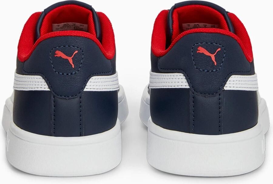 Puma Smash 3.0 sneakers donkerblauw wit rood