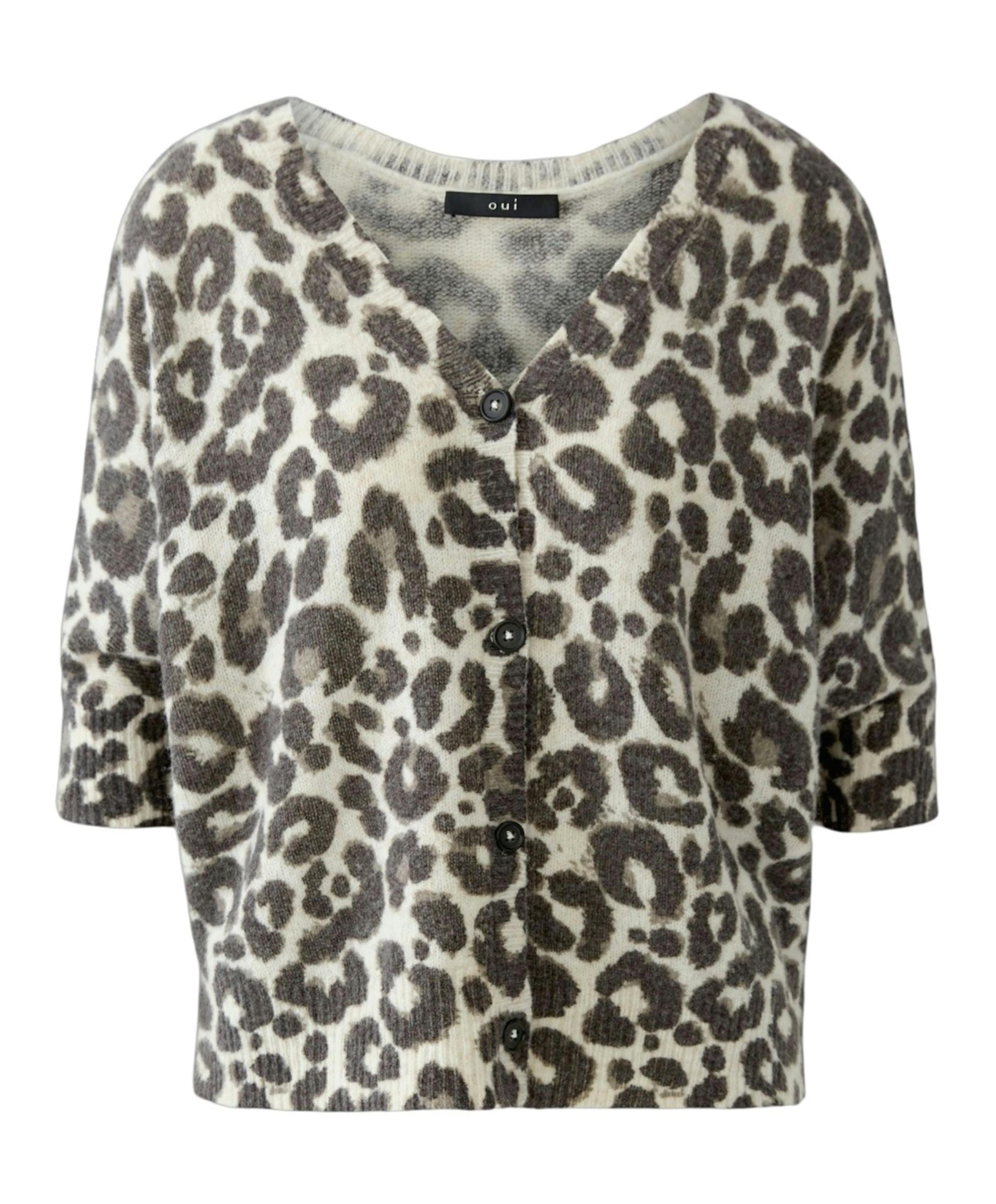 OUI Dames vest beige