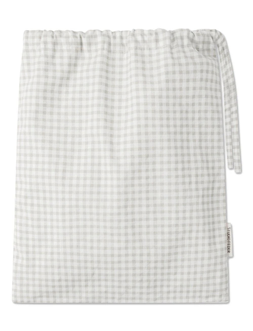 Studio Feder  Sengetøj - Gingham Mini Grey
