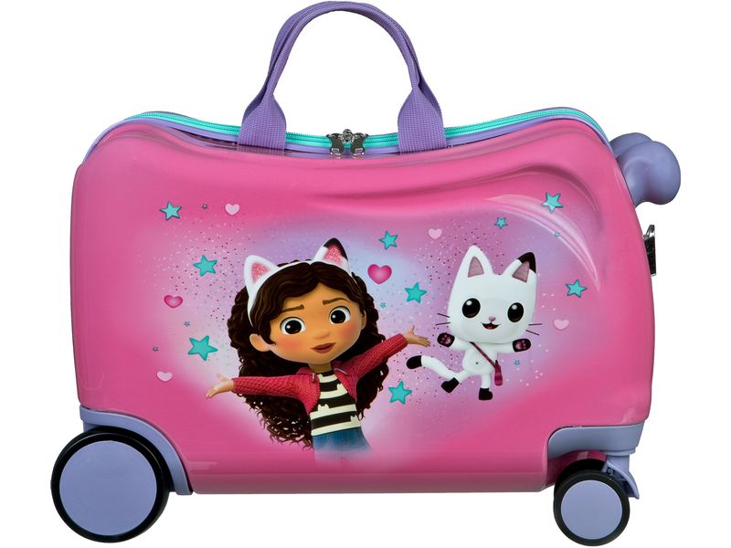 Undercover Reisetrolley Ride-on Gabby's Dollhouse Koffer für Kinder