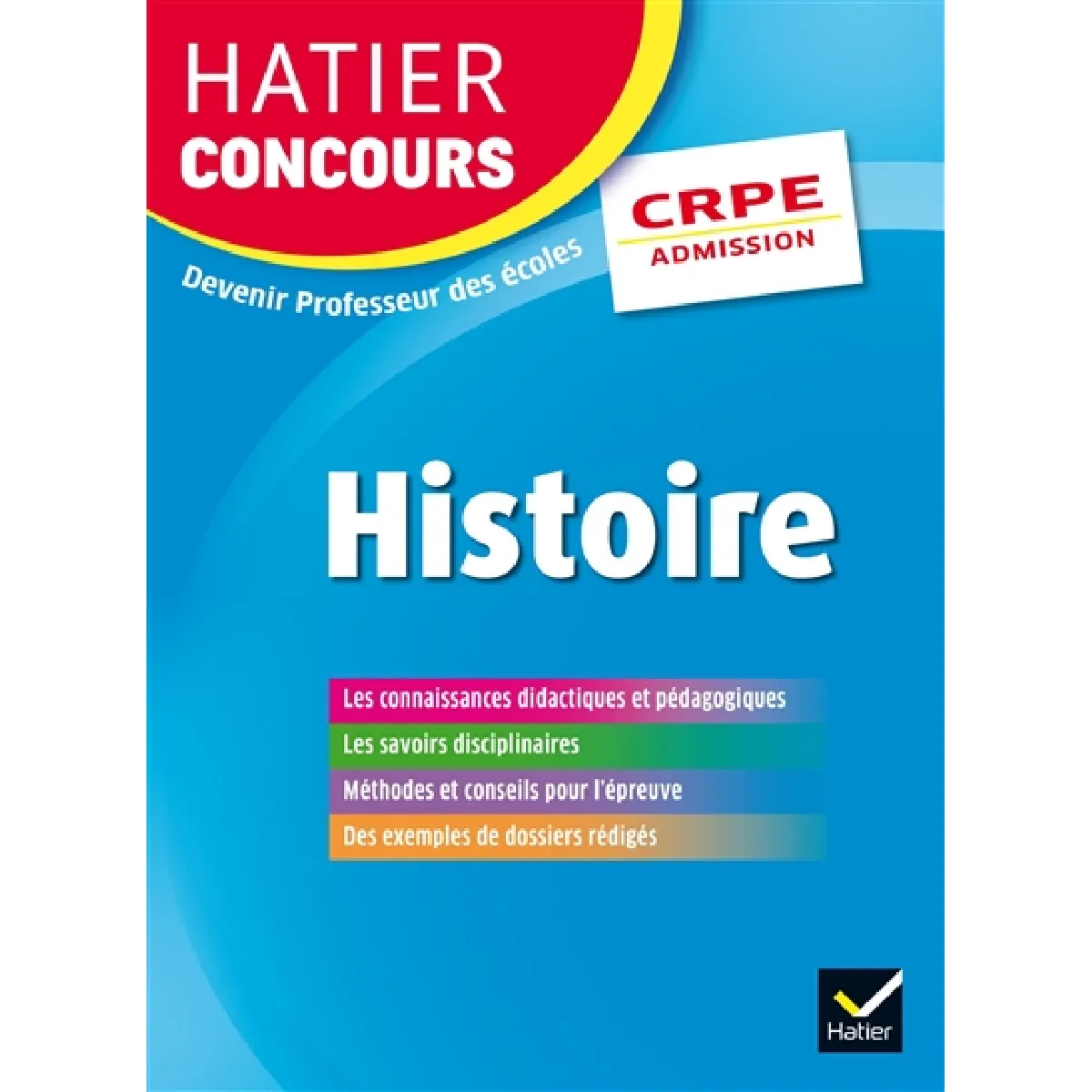 Histoire : CRPE, admission · Occasion
