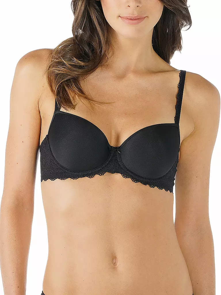 MEY Spacer BH Halfcup Amorous Schwarz schwarz