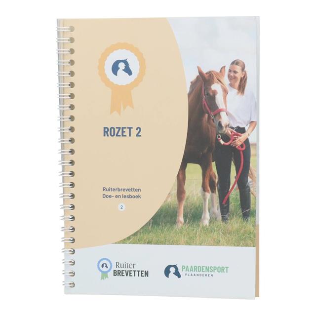 Ruiterbrevetten Boek Rozet 2