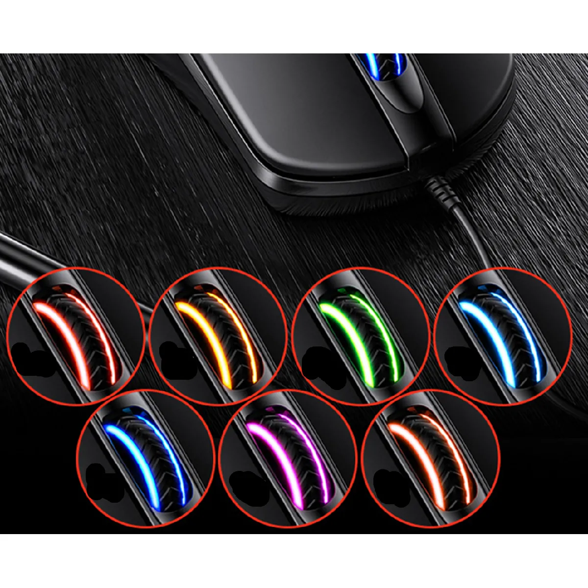 P23 Wired Mice - Multicolore