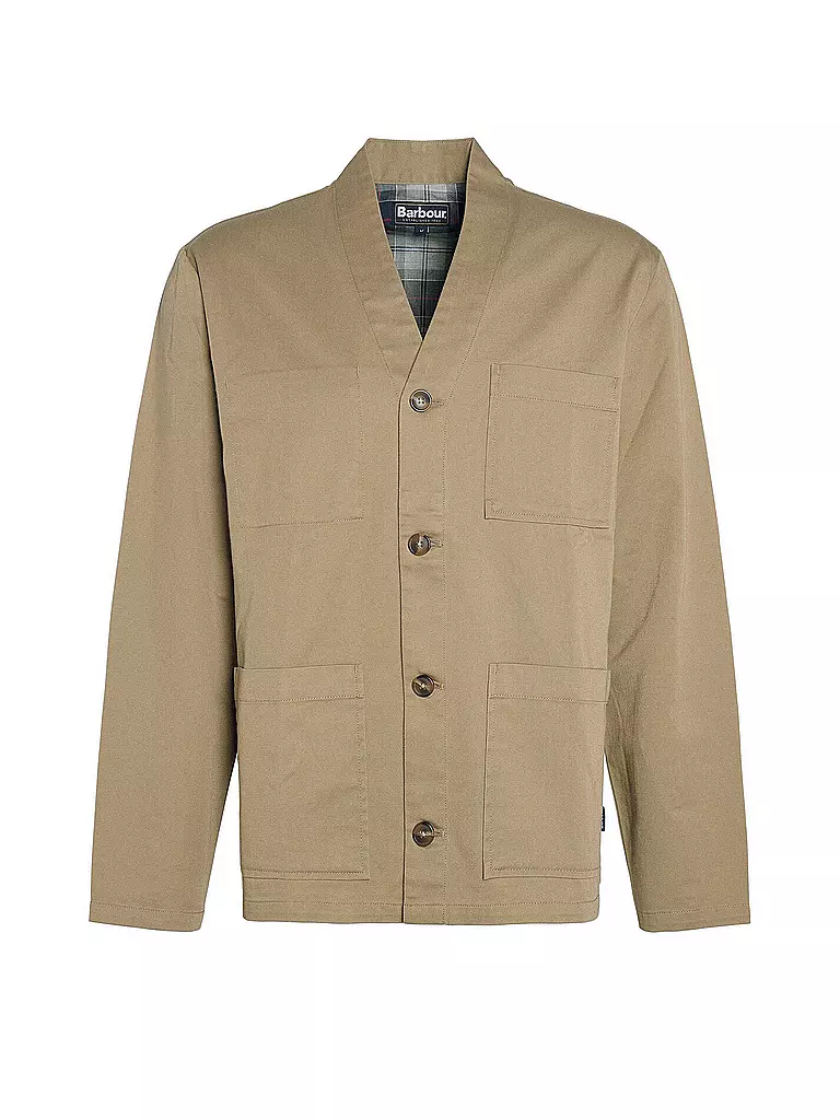 BARBOUR Overshirt RAITHWELL beige