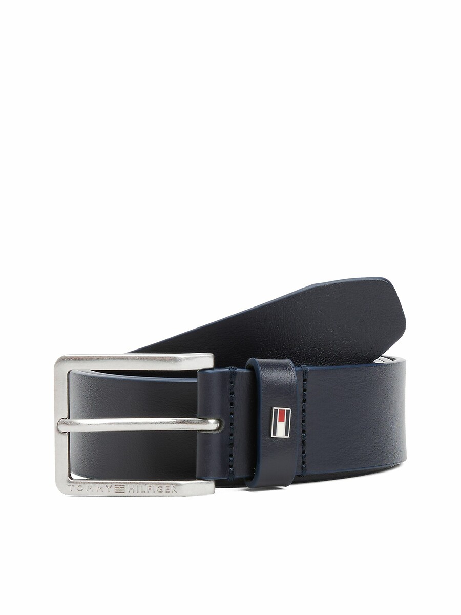 TOMMY HILFIGER<br>Cinto de couro Oliver 3,5 cm