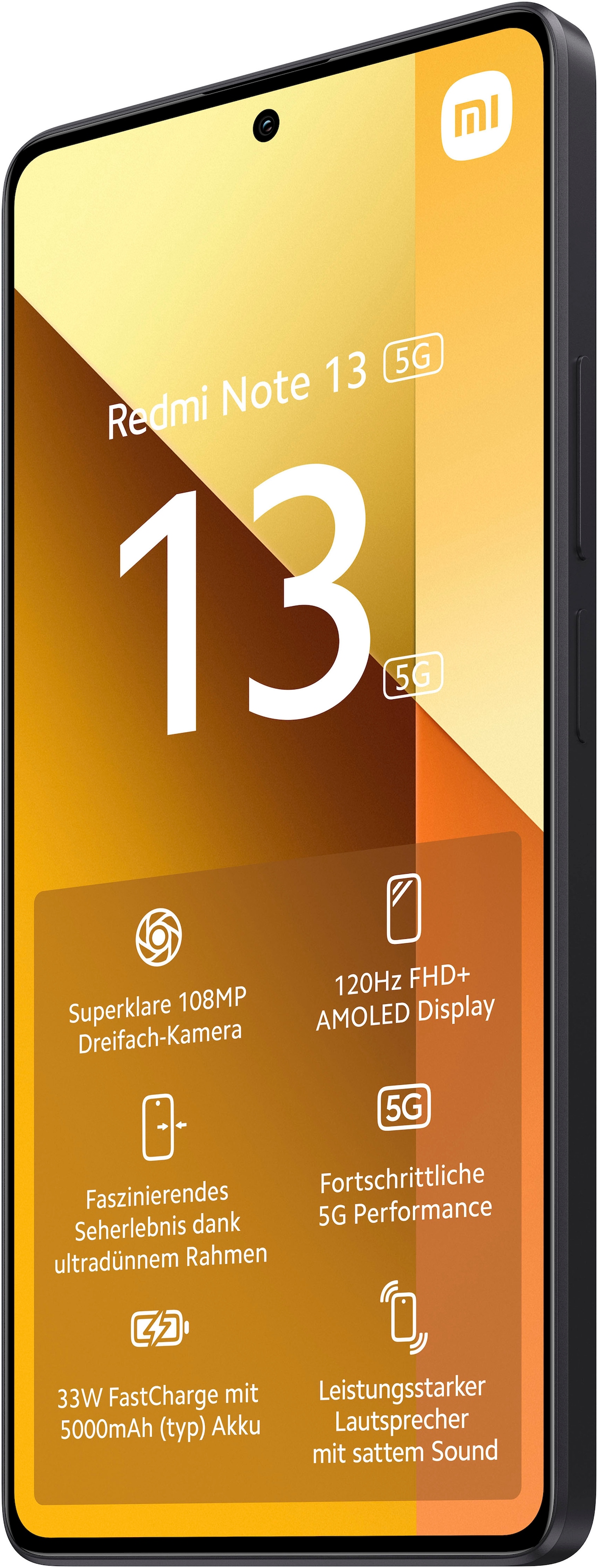 Xiaomi Smartphone »Redmi Note 13 8+256GB« Graphite Black
