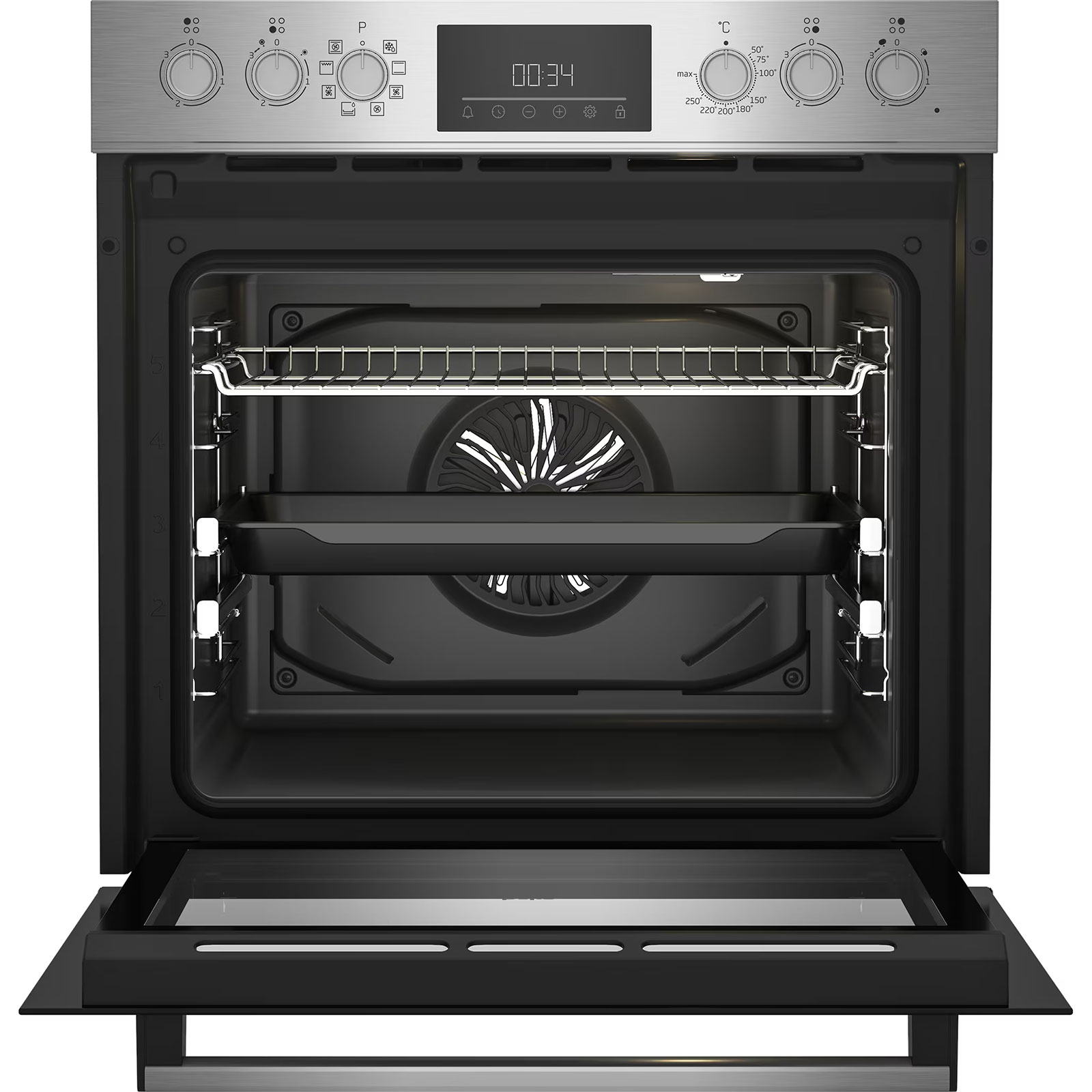 Beko Einbau-Herdset BBUM12322X - A
