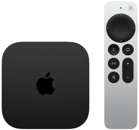 Apple TV 4K (Wi-Fi   Ethernet) - 3. generation - AV-afspiller - 128 GB - 4K UHD (2160p) - 60 fps - HDR