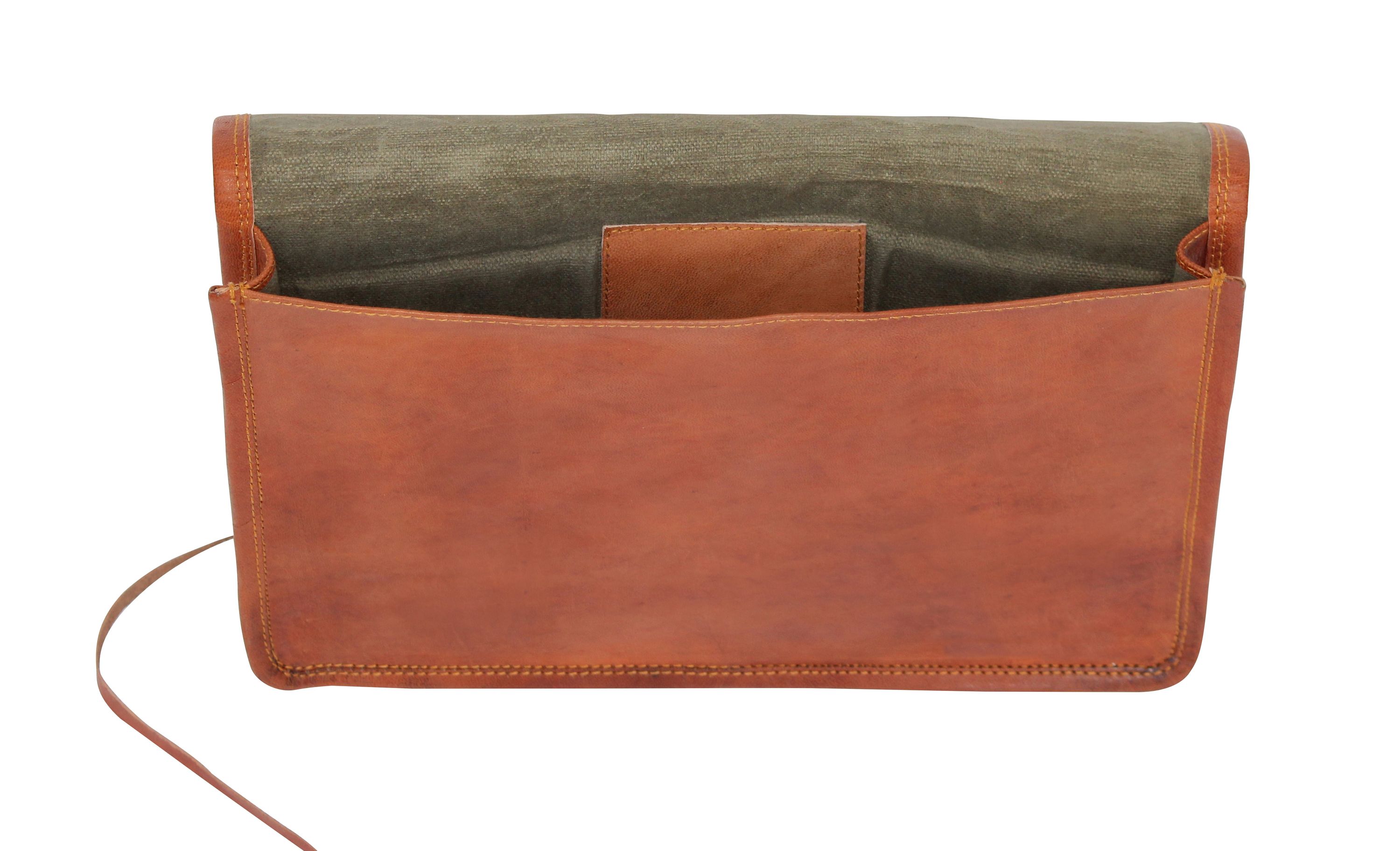 Leder Laptoptasche 13