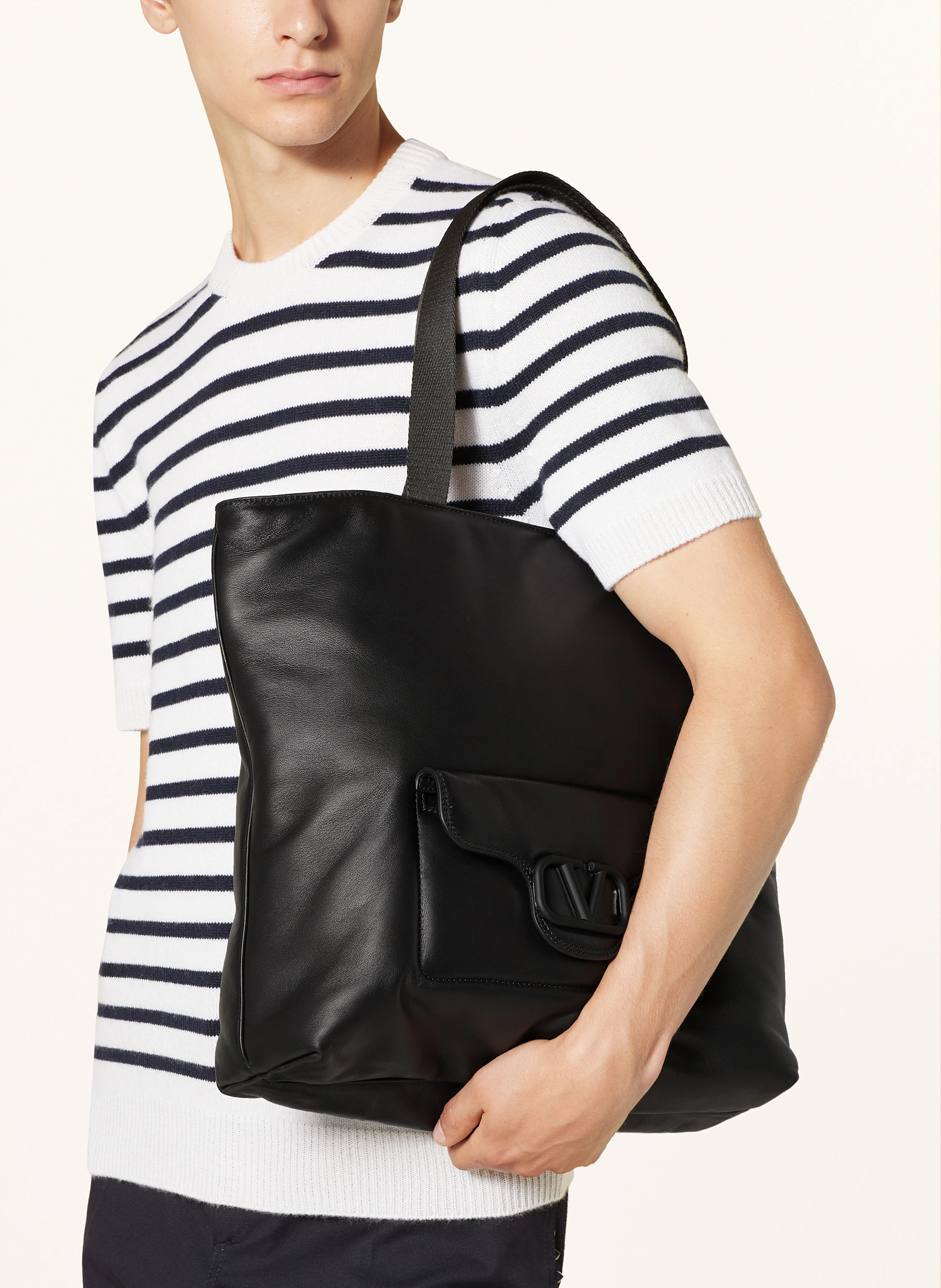 VALENTINO GARAVANI Shopper NOIR