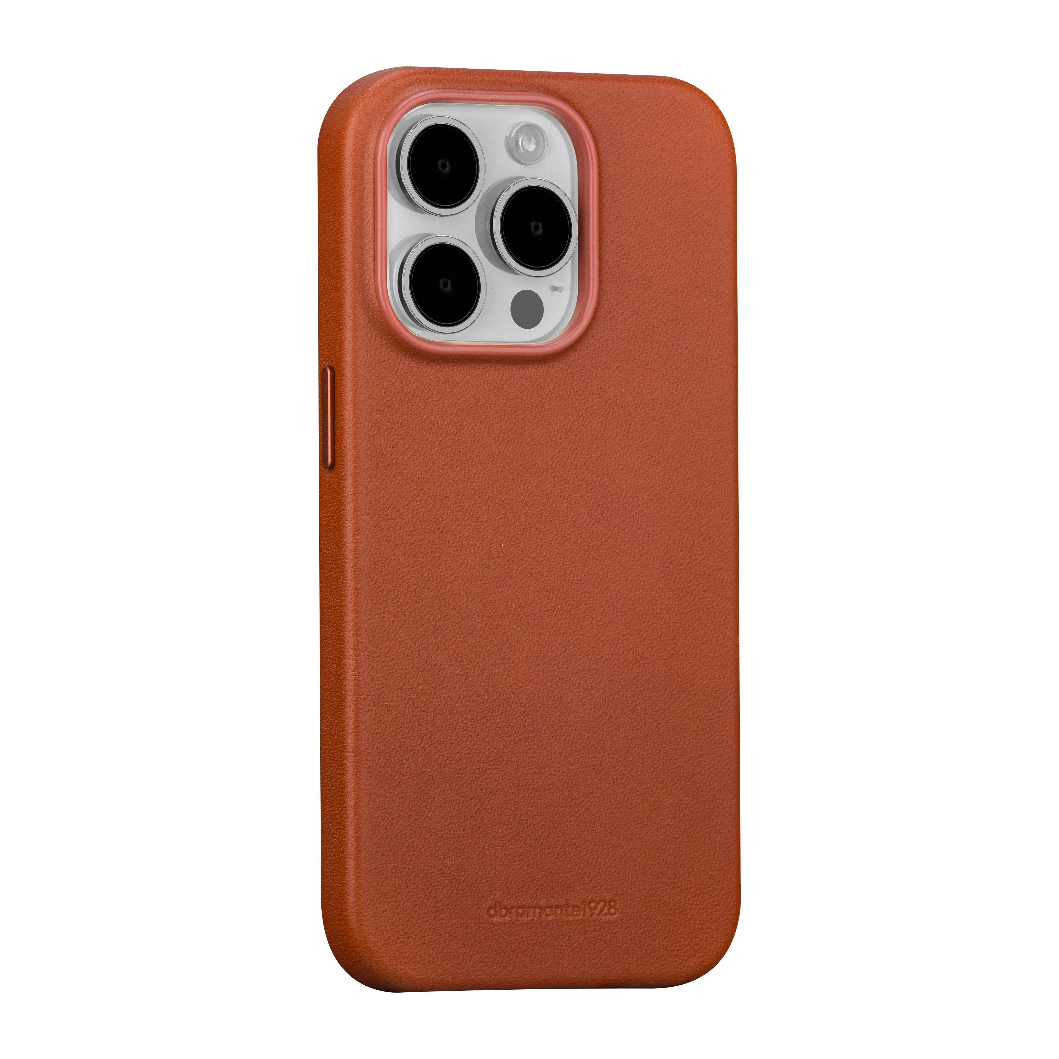 iPhone 15 Pro Max MagSafe Echtleder Hardcase Hülle Roskilde Recycled (RO67GT001893) - Tan