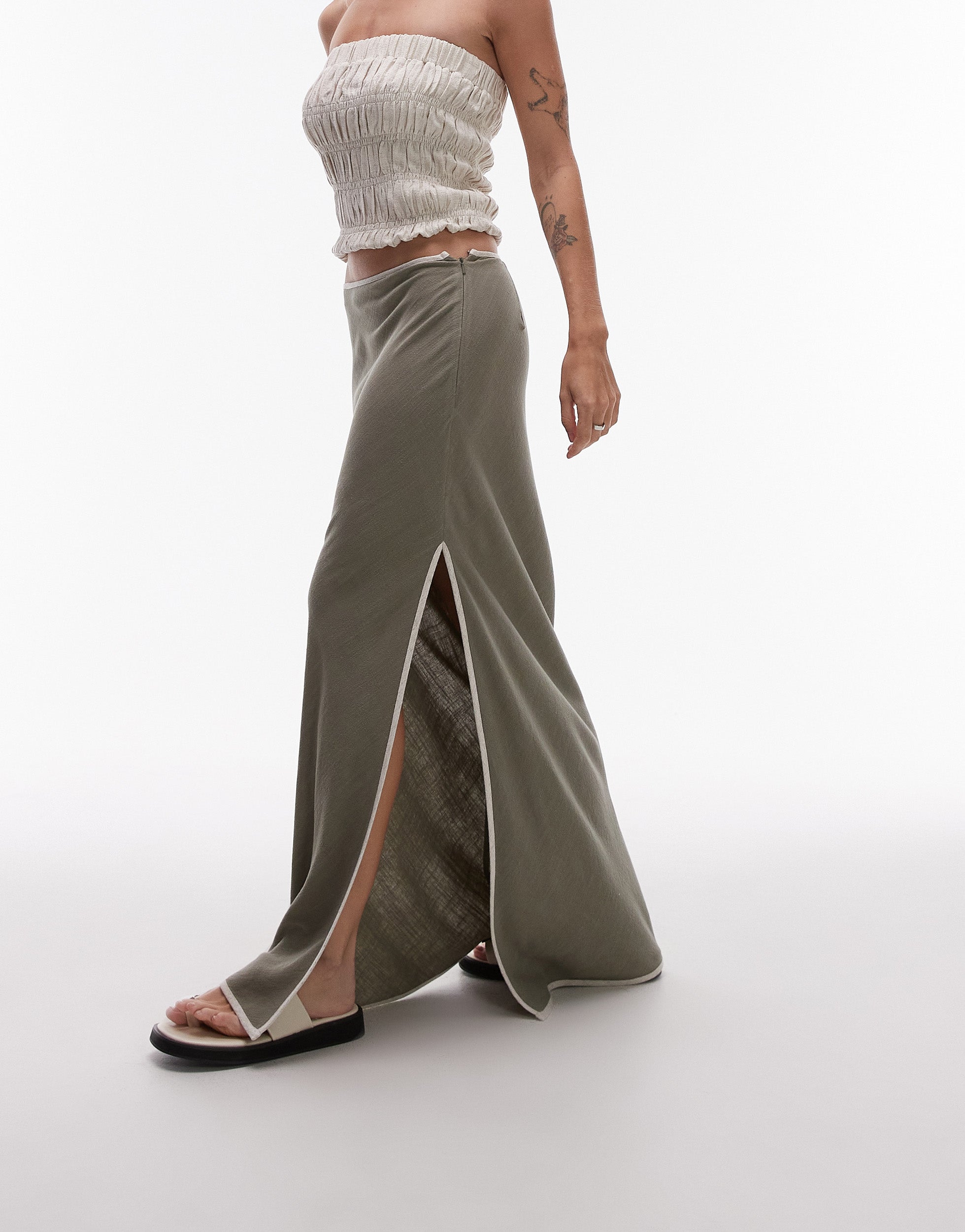 TOPSHOP Lange rok