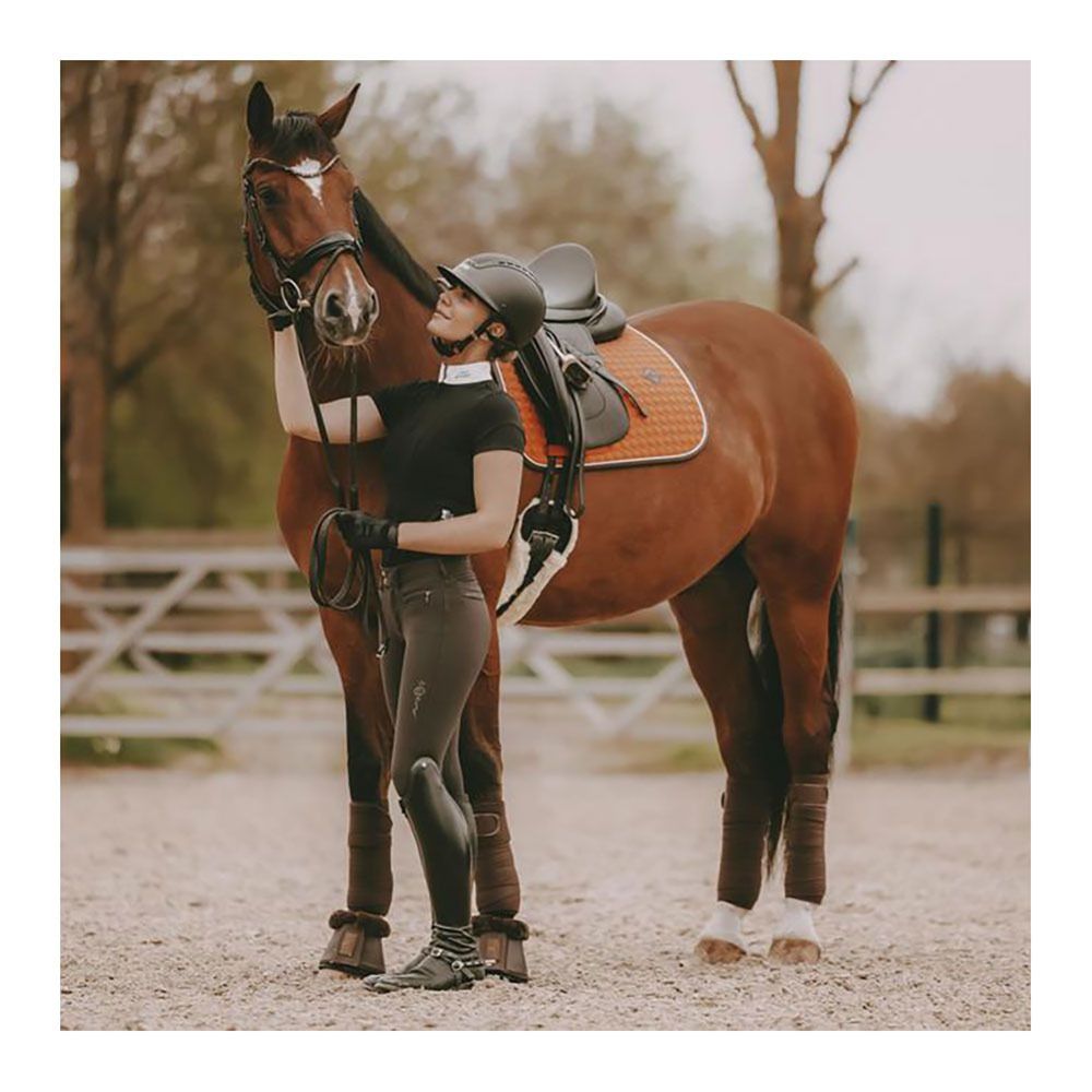 Kentucky CLASSIC LEATHER - Tapis dressage orange