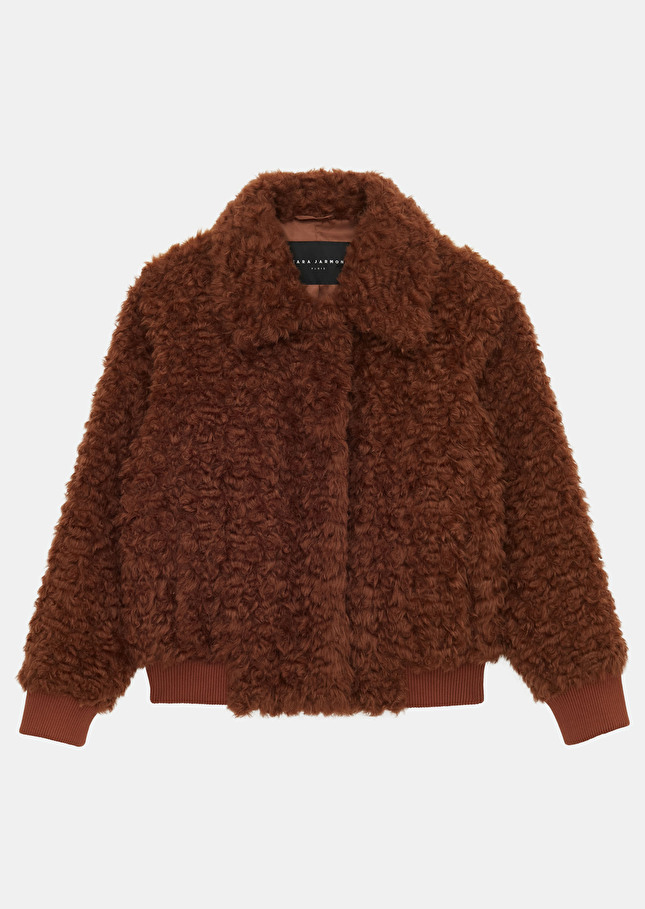 Blouson Biancamarron en fausse fourrure