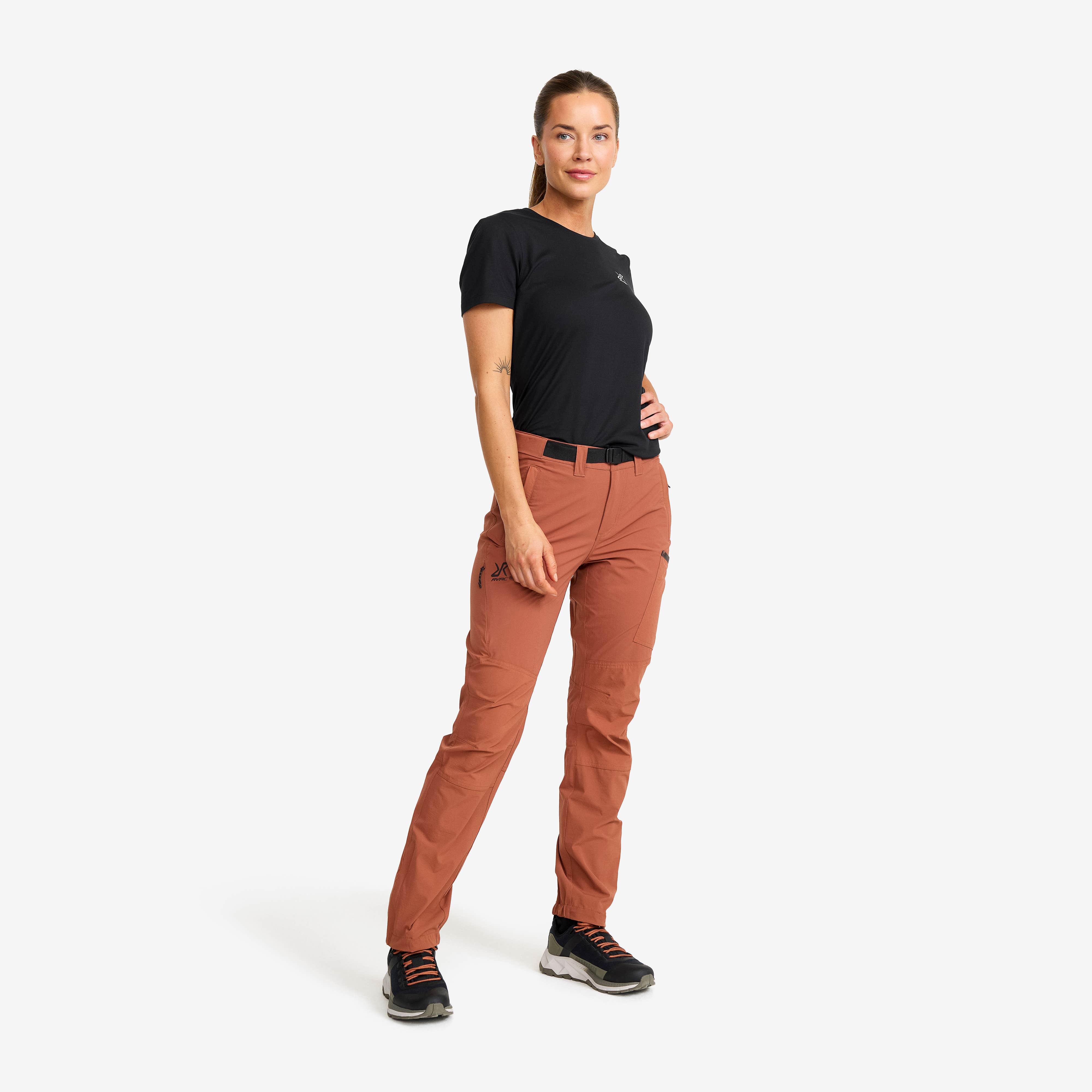 Elevate Pro Hiking Pants Dame Pink Mahogany