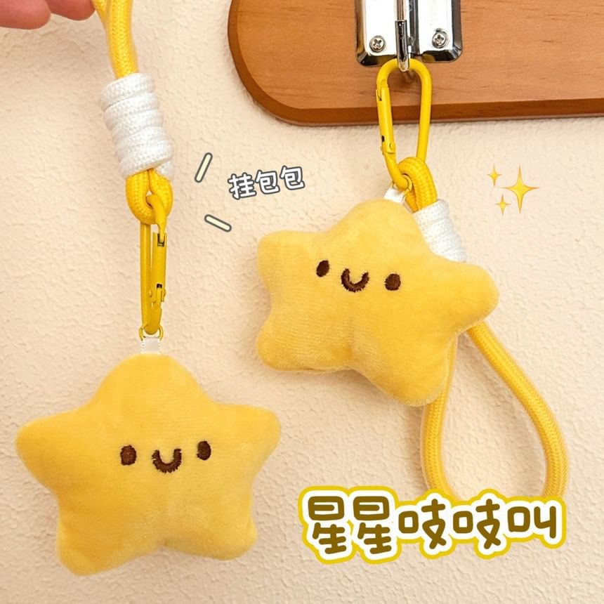 Tuhat - Star Plush Squishy Bag Charm Sleutelhanger