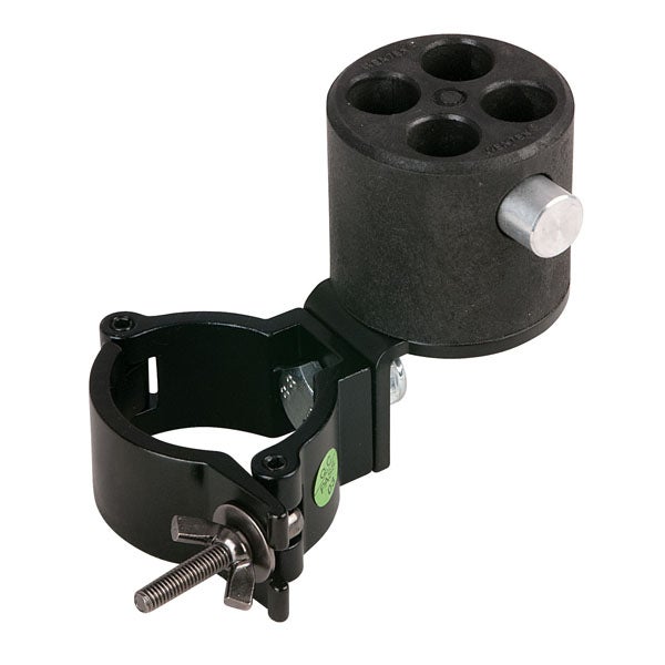 Wentex Pipe & Drape 4-punts connector met schuine beugel