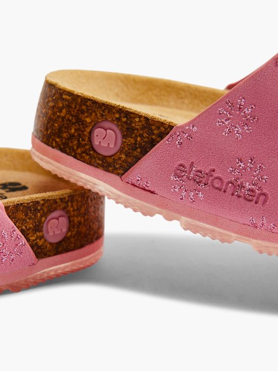 elefanten BEO Offener Hausschuh Rosa