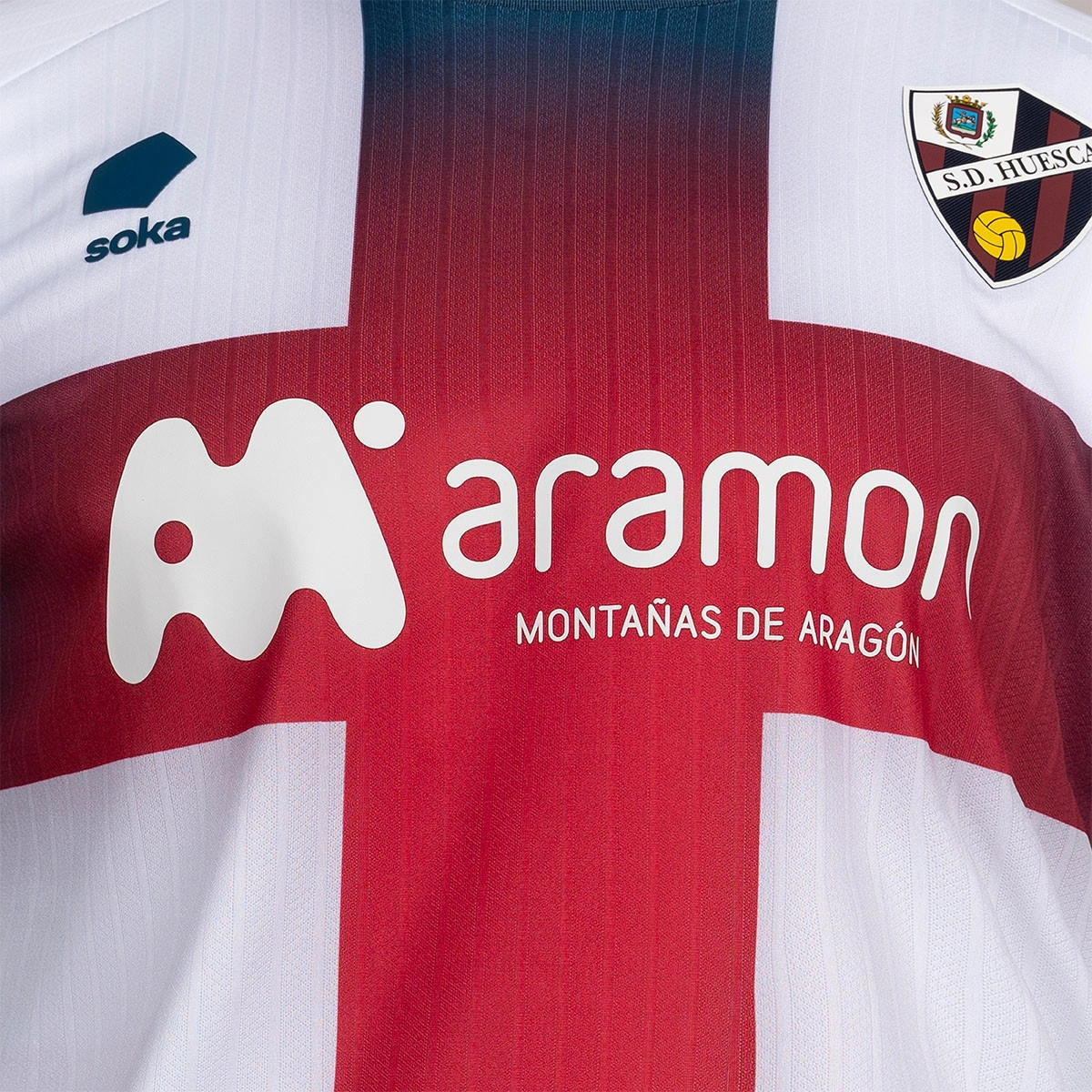 Camisola Soka Sociedad Deportiva Huesca Segundo Equipamento 2025-2026