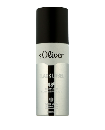 s.Oliver Black Label Men 48H Protection Doedorant Spray 150ml