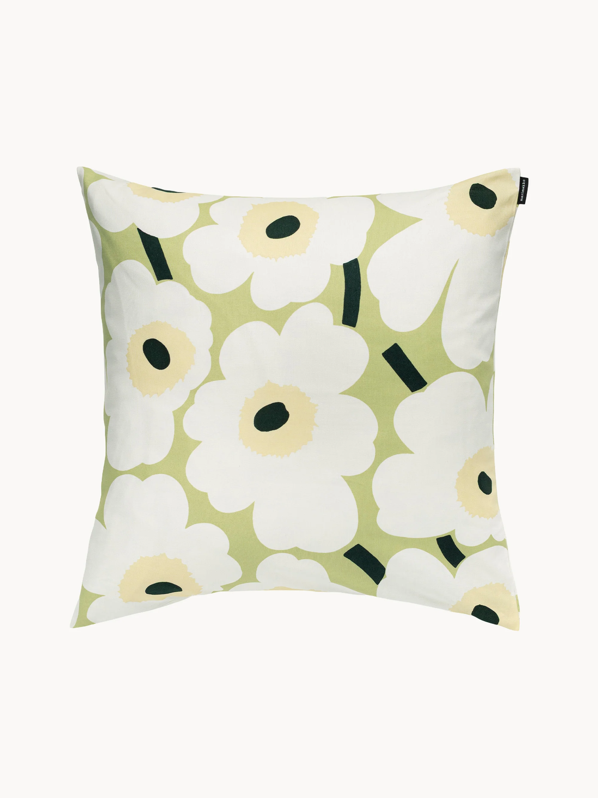 Katoenen kussenhoes met bloemenprint Pieni Unikko