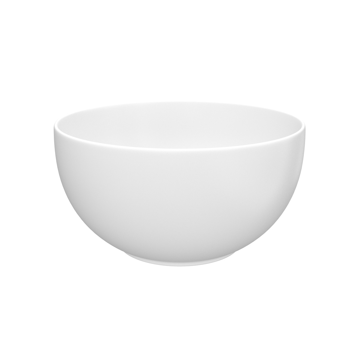 Fontana Bano toiletmeubel ribbelfront mat wit 40x22cm met glans witte waskom