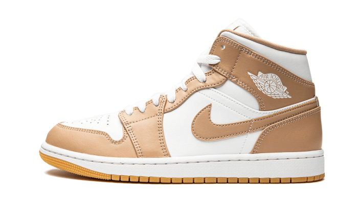Air Jordan 1 Mid Tan Gum - 48h Delivery