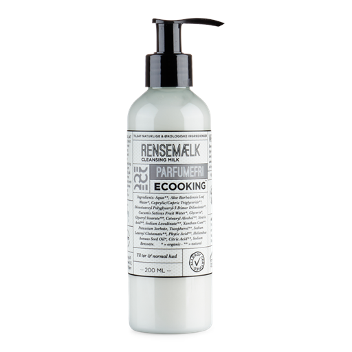 Ecooking Rensemælk Parfumefri, 200 ml