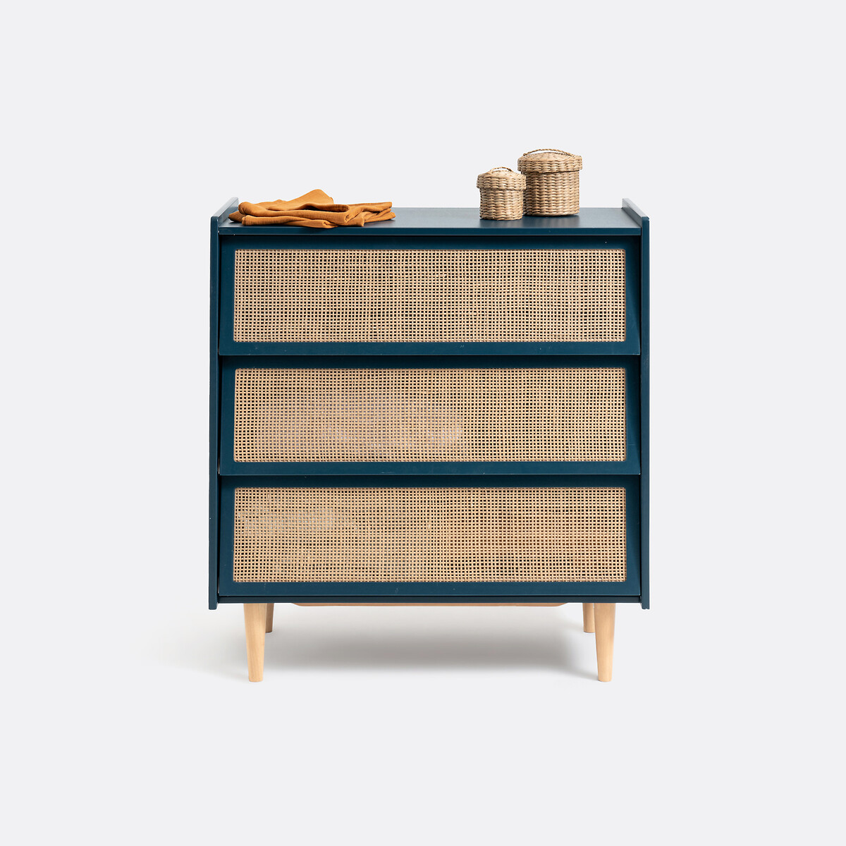 LA REDOUTE INTERIEURS<br>Cômoda de vime com 3 gavetas, Kaya